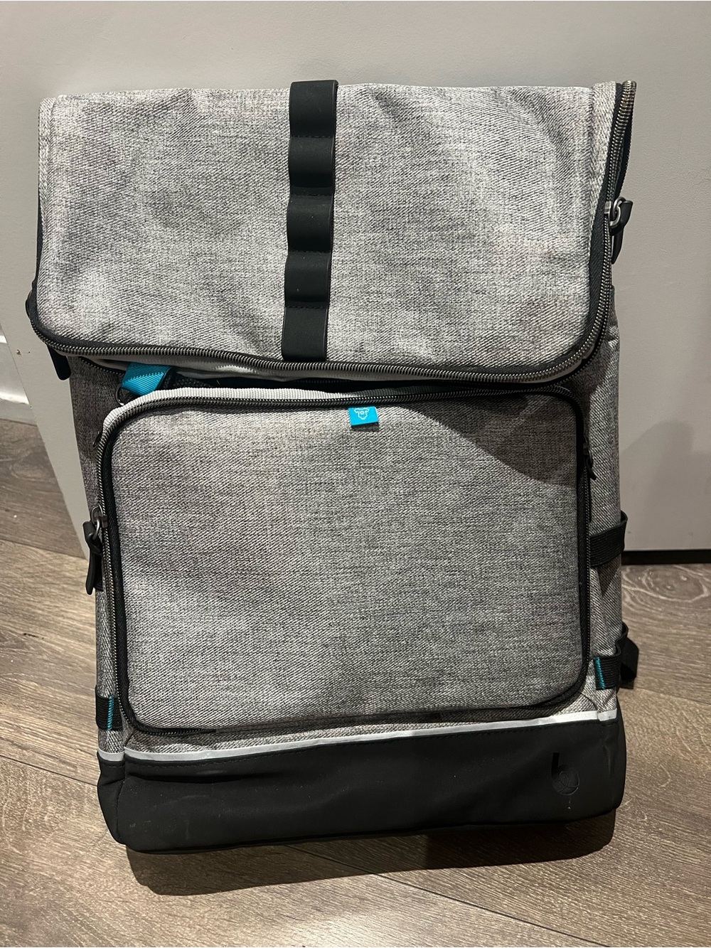 Babymoov Diaper Backpack with Teal Accents